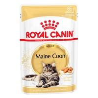 Корм для кошек Royal Canin Maine Coon Adult Корм консервированный для взрослых кошек породы Мэйн Кун, соус, 85г